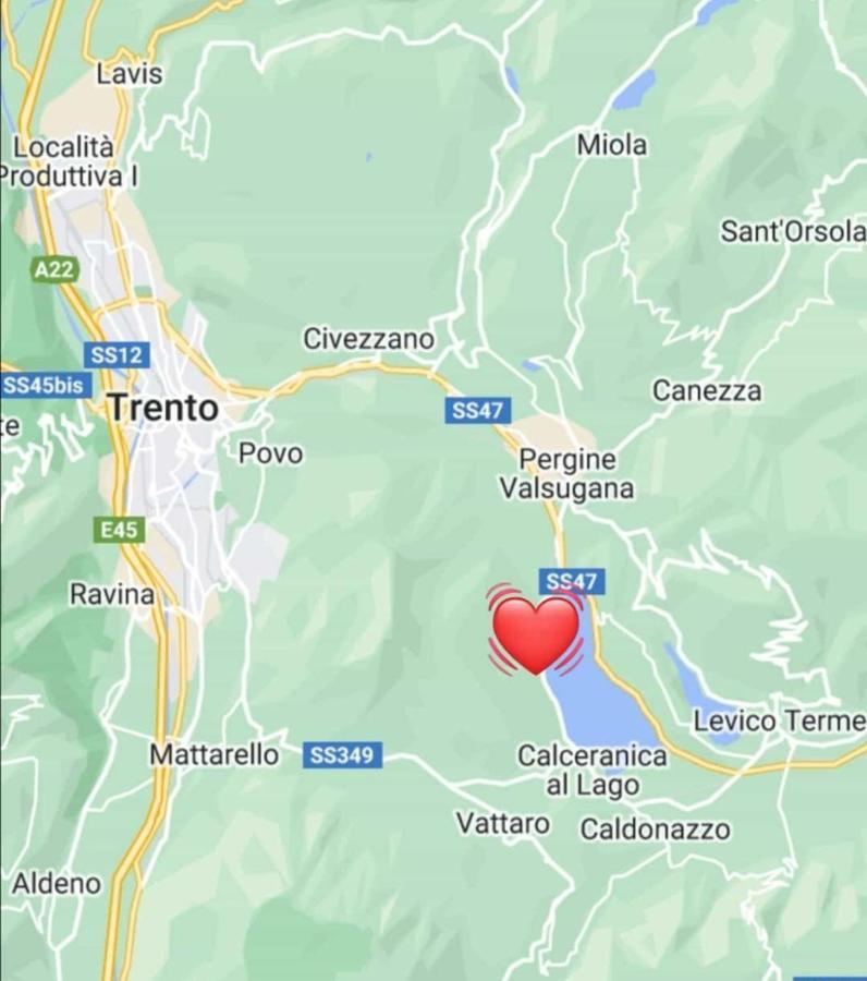 Ca' Dei Cigni Apartman Calceranica al Lago Kültér fotó